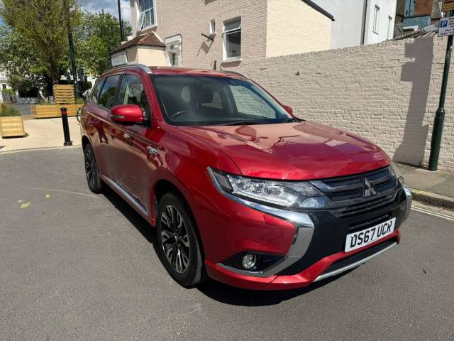Mitsubishi Outlander 2.0 PHEV 4h 5dr Auto Estate Petrol / Electric Hybrid RED